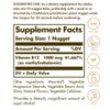Vitamin B-12 1000mcg Methylcobalamin 30 Nuggets-