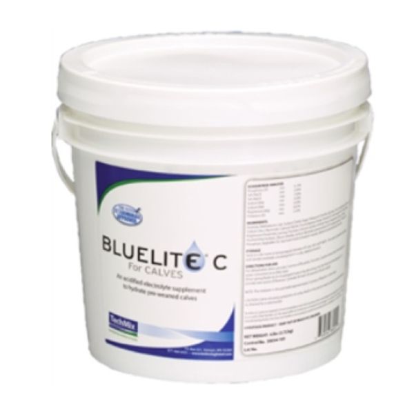 Bluelite C 6 Pounds Rehydrate Calves Electrolytes Techmix