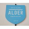 ALDER 100% Aluminum Yard sign with (6) window decals
