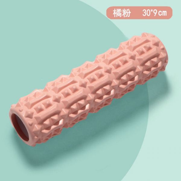 Yoga Pillar Fitness Foam Roller Pilates Training Back Massage Block