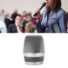 Microphone Ball Head Mesh Grill, Silver Microphone Head, with Standard Thread, Replacement for 780 790, for M3 M5, Silver