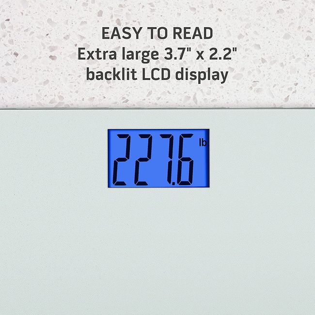  Health o meter Extra Wide Glass Digital Scale for Body