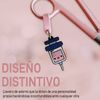 Sick Scissors - Blunt Tip Scissors - Stainless Steel - Design - Distinctive Keyring (Pink Keyring)