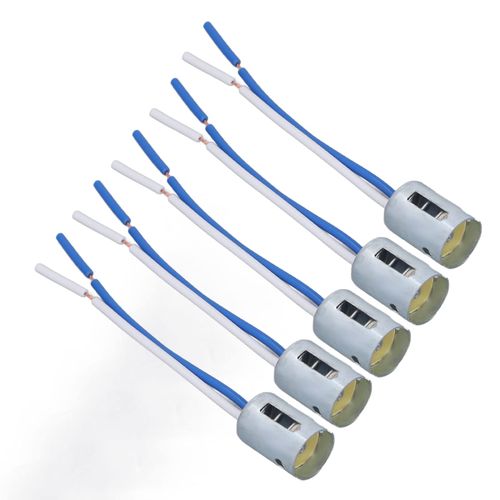 Electrical Socket for A 12 V Lightbulb,12 Volt 1156 Light Bulb Socket Holder,1156 LED Light Bulb Socket,10PCS 1156 Bulb Sockets LED Turn Light Holder with 3.5in Harness DC 12V Flexible