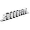 Wilmar W1338 Chrome Vanadium External Star Socket Set, 9 Piece