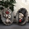 Nemesis Now Handsome Wall Plaque 24cm Grey, Polyresin, 22cm