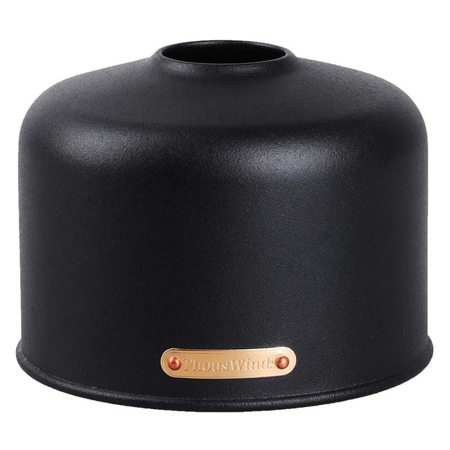 Thous Winds Gas Tank Protective Cover OD Gas Tank Cover Metal Suitable for 230g / 450g Gas Tank Outdoor Camping