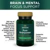 Swanson Pure Brainpower Herbal Blend Vegetable Capsules, 60 Count