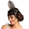 Boland 00620 – Charleston Headband, Black, One Size