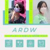 ARDW Mask (White + Lemon), Size M (x 1)