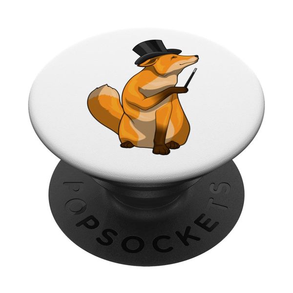 Fox Magician Magic wand PopSockets Swappable PopGrip