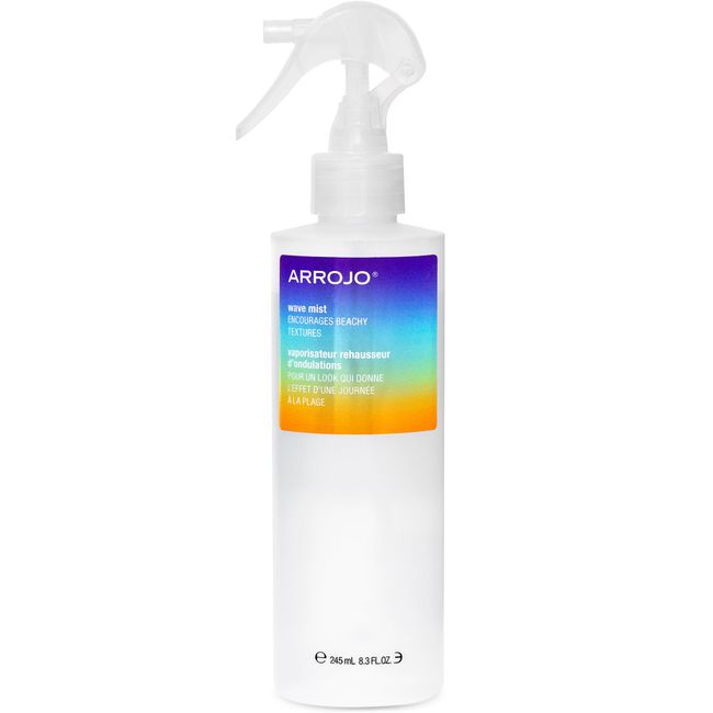 ARROJO Wave Mist Sea Salt Spray for Hair – Natural Texturizing Spray for Tousled Beachy Waves & Activating Curl - Hair Mist with Sea Salt & Sea Kelp – Cruelty-Free Beach Waves Spray (8.3 Fl Oz)