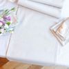 Natural Woven 100% Cotton Natural Beige Machine Washable Table Runner (CV38)