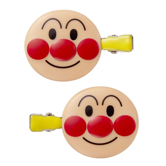 Anpanman Hair Accessories Curvy Clip Anpanman