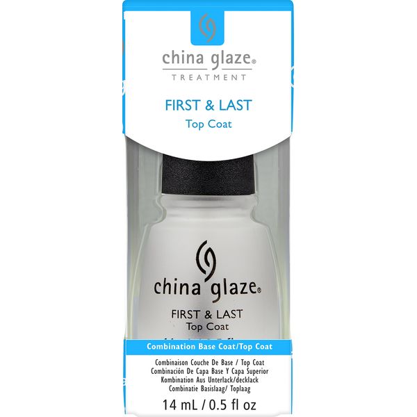 China Glaze, First and Last, 0.5 Fluid Ounce, 0.5 Fluid Ounce