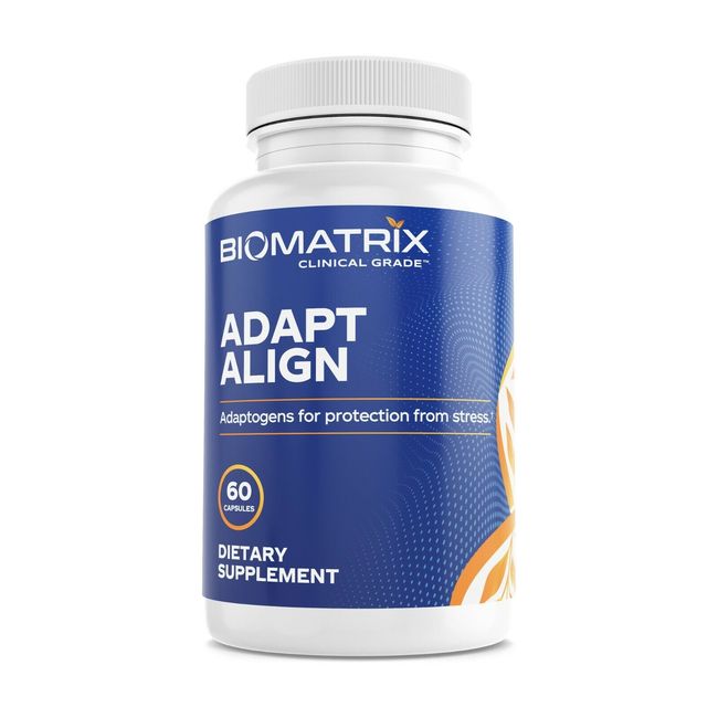 Adapt Align (60 Caps) - Adaptogenic Herbs Blend For Adrenal Balance Support