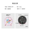 Alarm Clock, Children's Educational Clock, Metallic Paint, Tabletop Clock, With Night Light, Learning Clock, Desktop Clock, Easy To Read Time, Silent Continuous Second Hand, Alarm Clock, For