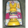 Peeps Solar Bobblehead Easter Bunny ( Yellow) 4.5" Figure* NEW In Packaging