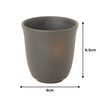 Koyo Pottery Black Bizen Long Yumi 23205