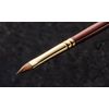 BISYODO Long Series Lip Brush - Round Flat Type, Brown