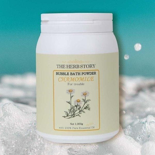 [Shinsegae Mall] The Herb Story Bath Bubble Bath Powder Chamomile 80g (WA4082F)