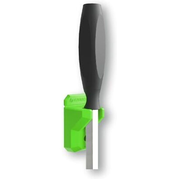 EZRED EZPB1-G Magnetic Pry Bar Holder Non-Marring TPEE with Mounting Green