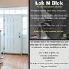 Lok N Blok Deadbolt Lock Defender device front door lock protection