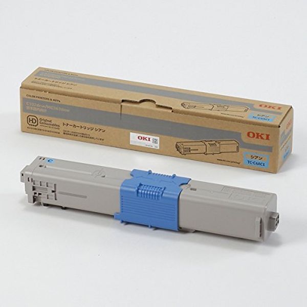 沖de-ta Toner Cartridge Cyan TC – c4ac1