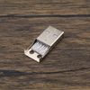 eMagTech 10er Set USB Typ A 4 Pin Stecker Adapter DIY USB Stecker Zubehör