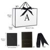 11” Initial Gift Bag with Handle, Personalised Birthday Gift Bag for Presents, A
