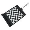 Andux Rollable Chess Board Game Portable Chess Set PGSLQ-01 (Black)