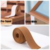 M2cbridge Multifunctional Edge and Corner Guard Coverage Baby Safety Bumper DIY 6.5 Ft (Coffee)