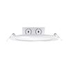 Bulbrite 6 in. Canless 2700K 65-Watts White Dimmable Flat LED Recessed Downlight