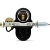 Double Bulb Socket, 2-Light Twin Cluster Socket Kit Compatible with Zing Ear ZE-310D E95014 with ZE-109M Pull Chain Switch, Medium Base E26 Double Light Socket Lamp Holder w/ 2 Wires - Black Nickel