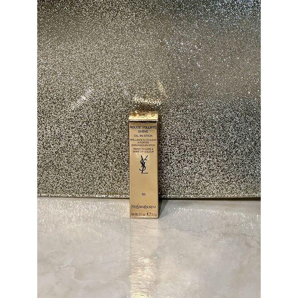 YSL Yves Saint Laurent Rouge Volupté Shine Lipstick Balm Oil in Stick 88 Rose Nu