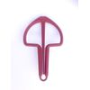 's Harp 9 cm Anodised Red