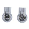 1 Pair Car Reverse Light Socket, Rear License Plate Lamp Holder Socket 90075‑60037 License Plate Light Plug Socket for