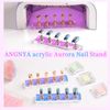 Nail Stand Set for Painting & Display Reusable Sticky Putty & Magnetic Tools