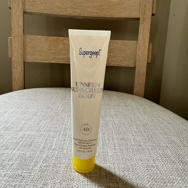 Supergoop! Unseen Sunscreen BODY SPF40 Travel Size  0.5oz/15ml New
