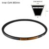sourcing map B-36 V-Belts 36" Inner Length, B-Section Rubber Drive Belt