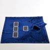 BLESSUME Atar Tarot Table Cloth with One Pouch Velvet, One Size