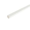 Square Finishing Trim - 20mm x 20mm Square Section - White Square Beading - 2m Length