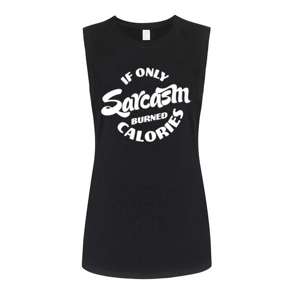 FANNOO Workout Tank Tops for Women-If Only Womens Funny Saying Fitness Gym Racerback Sleeveless Shirts