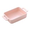 LIFKOME Ceramic Baking Pan Rectangular Bakeware Casserole Dish Oven Dish Tray Lasagna Pan for Cooking Serving Cake Dinner Kitchen Wrapping