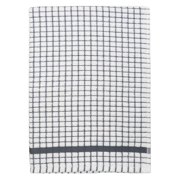 Samuel Lamont & Sons Poli-dri Tea Grey Towel, Size 50cm x 70cm, 100% Cotton Terry Towelling, Ultra-absorbent & Super Soft Kitchen Towel, Machine Washable, Grey, One Size