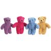 Zanies Berber Bear Dog Toys, Yellow