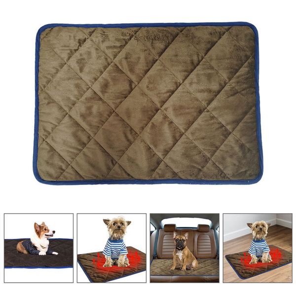 Cat Bed Cats Pet Self Heating Mat Dog House Indoor for Dogs