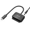 USB-C to SATA Adapter 5Gbps HDD/SSD Reader 2.5/3.5" Drives Plug & Play Power