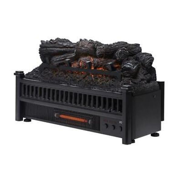 Pleasant Hearth Electric Log fireplace Insert Heater and remote