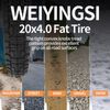 20x4 E-Bike Fat Tires High-Performance Wear-Resistant 2Pack